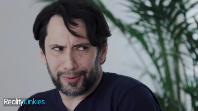 Busty MILF deepthroats her stepson's dick after a tittyfuck