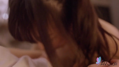 Chinese beauty with small tits wants to be HIS tramp