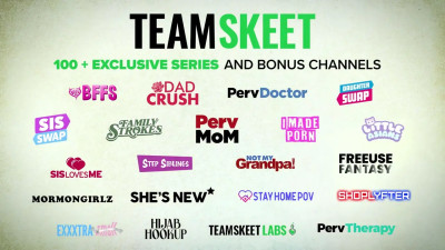 A brunette and a blonde in a fetish FMF threesome