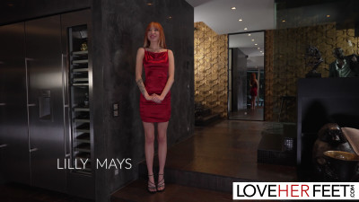 Lilly Mays moaning while a black cock screws her