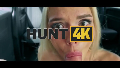 Blonde woman is getting fucked in front of a cuckold