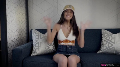 Aubrey Babcock is a slim seductress who wants a hard dick