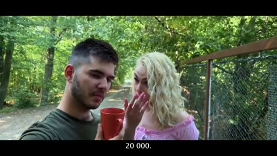 Cuckolding session with a thieving blonde who wants dick