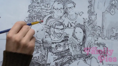 Chloe Rose and Macy Meadows taking care of a large penis