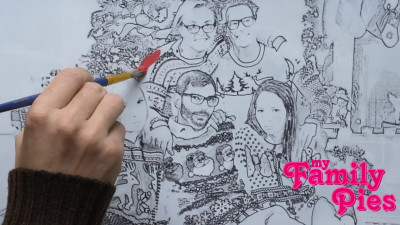 A redhead and a brunette celebrate the 4th of July