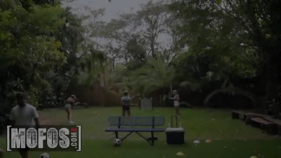 Mimi Monet looks cute and rides hard cock in public