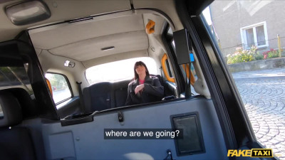 Fairly insatiable Italian lady getting banged by a cabbie
