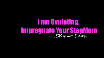 Stepmother seeking impregnation in a taboo porn movie