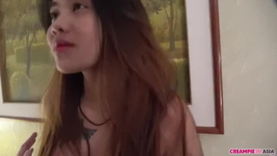 Thai teen pussy is going to get destroyed in taboo video